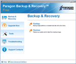 fotografie: Paragon Backup & Recovery Free