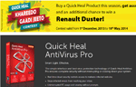 fotografia:Quick Heal AntiVirus Pro 