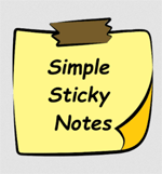 foto del programa: Sourav Rana Simple Sticky Notes