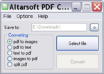 fotografie: Altarsoft PDF Converter
