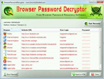 fotografie: Browser Password Decryptor