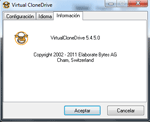 fotografie: Virtual CloneDrive